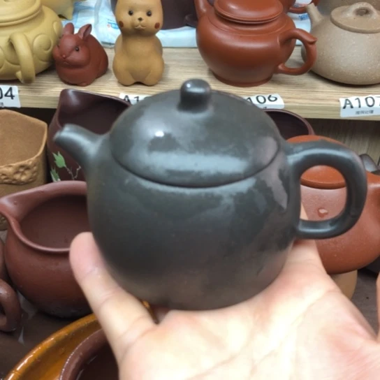 紫砂茶壶还原烧秦权150豪升左右