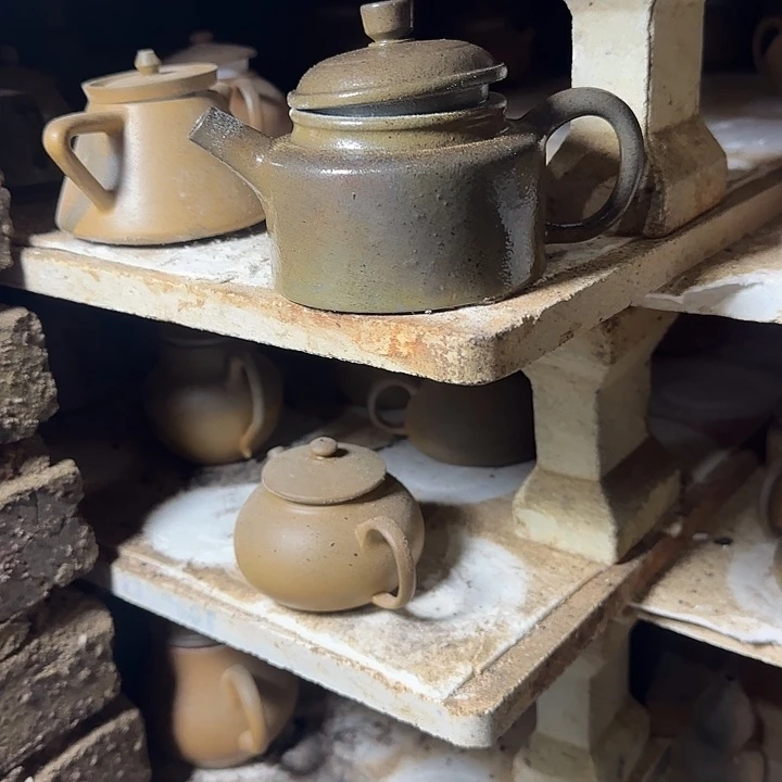 茶壶紫泥坭兴陶柴烧