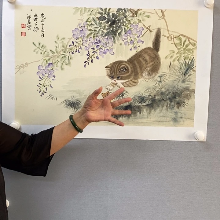 国画亲笔手绘原创