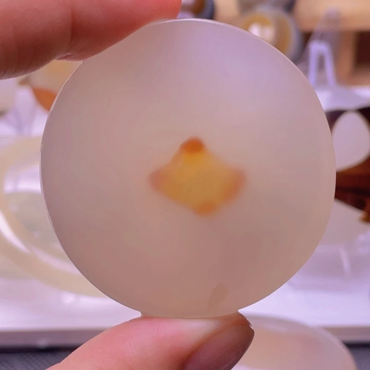 玛瑙/玉髓未镶嵌吊坠(不含链)水胆