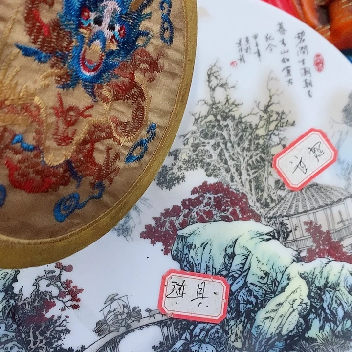 瓷片工艺品瓷片瓷片