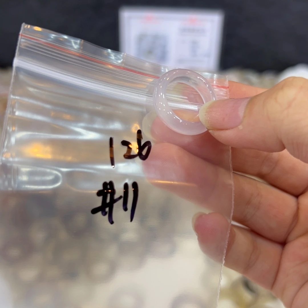 玛瑙/玉髓戒指合金126