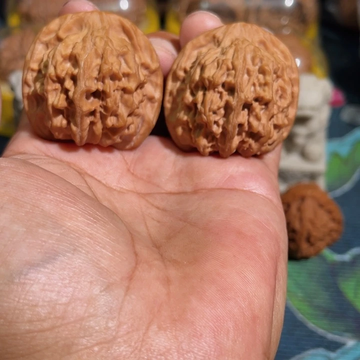 文玩核桃把件天地帽