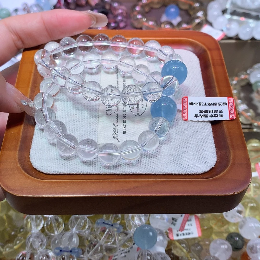 水晶手串未镶嵌露丝同款