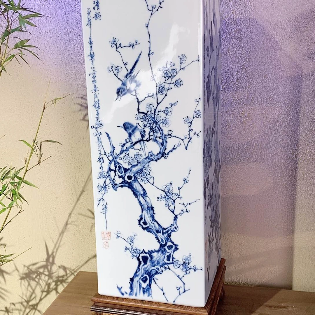 【闪购商品】景德镇陶瓷家用摆件宁**远