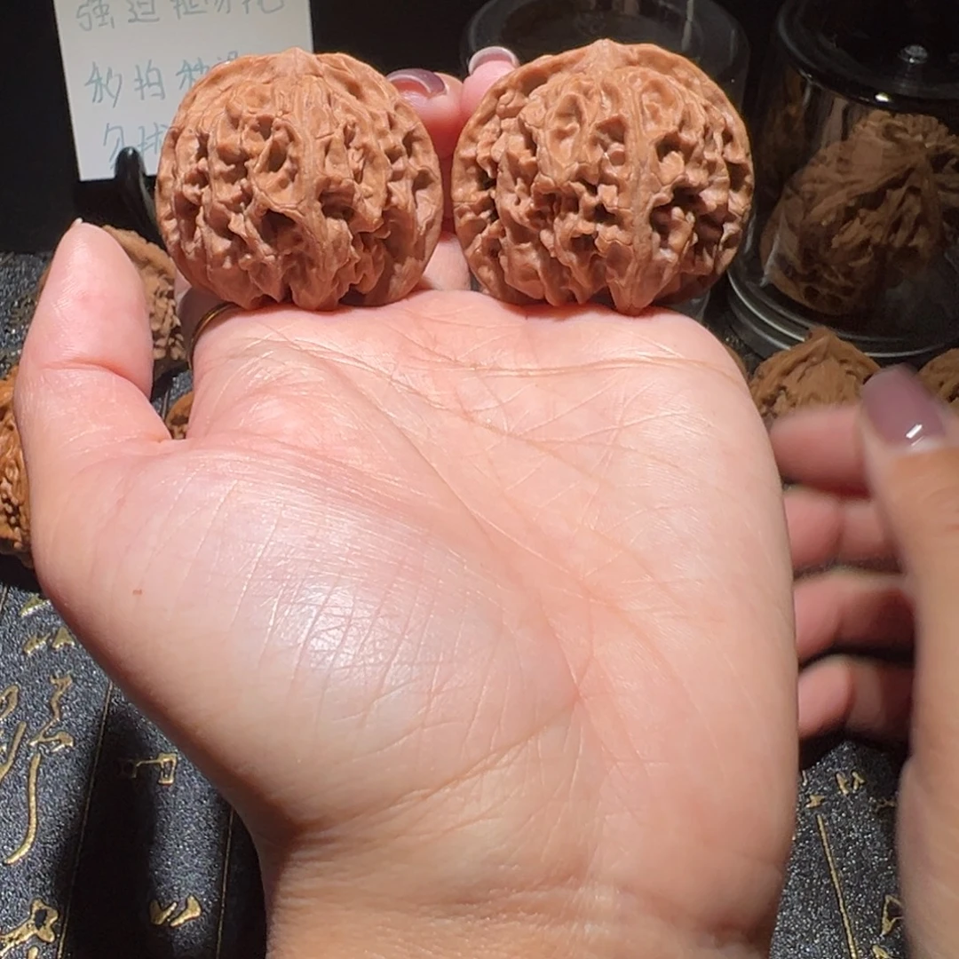 吊坠文玩核桃苹果40手把件168