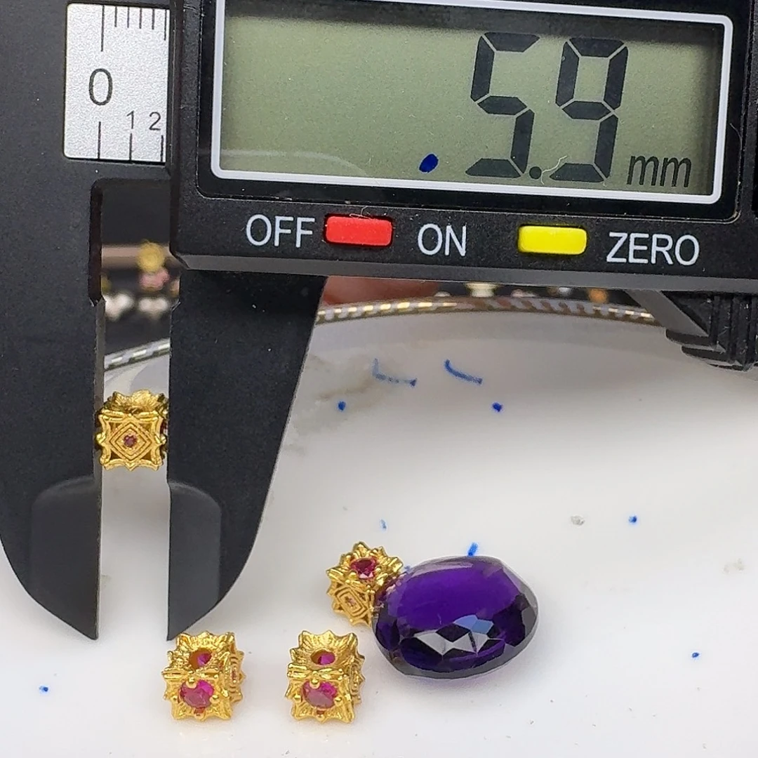 紫晶颈饰银S925镶嵌紫水晶925镶嵌176