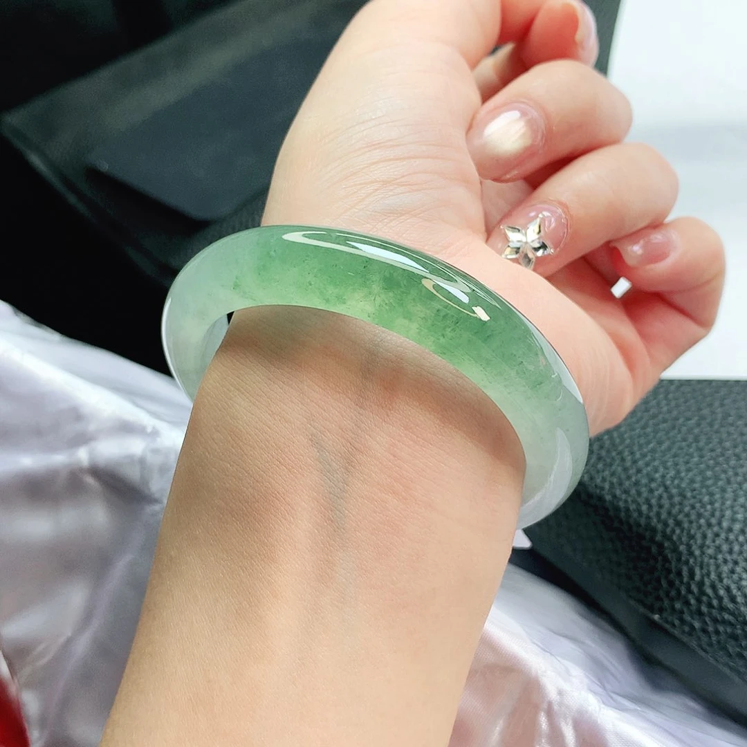 【闪购商品】未镶嵌手镯翡翠缅甸天然a货翡翠