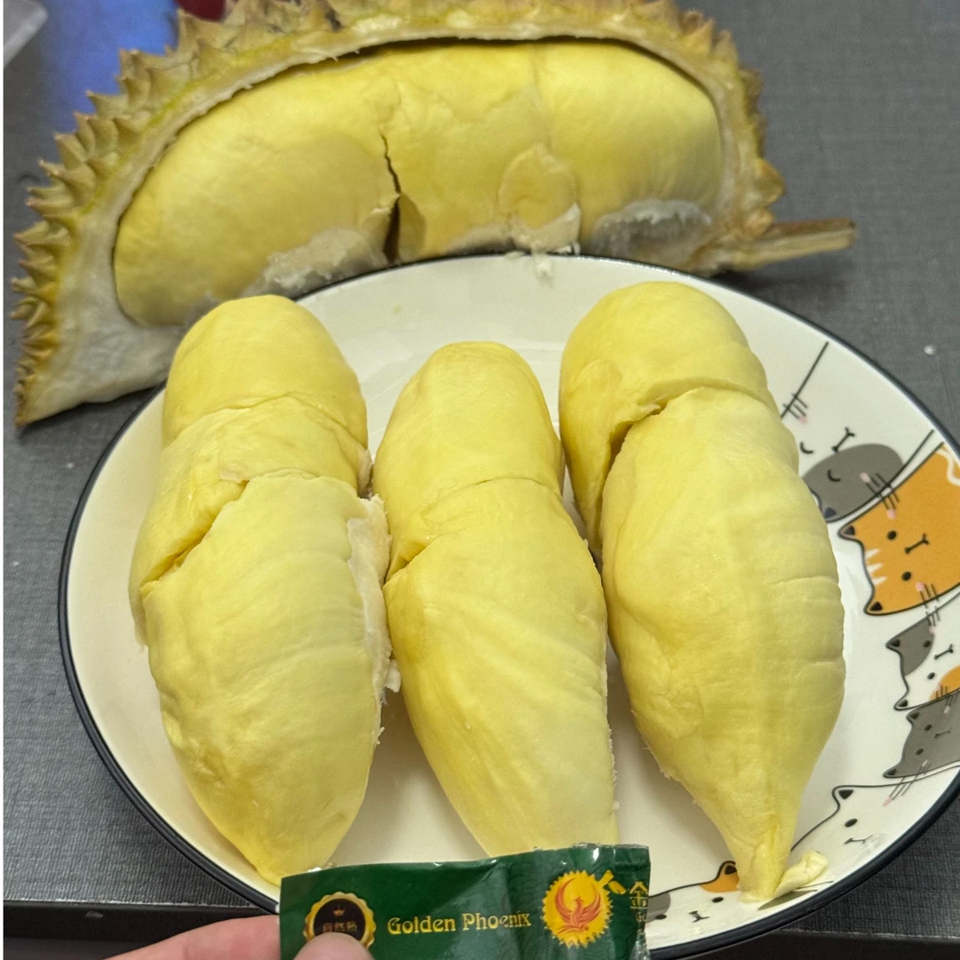 一物一拍金凤壹号AA级泰国金枕榴莲绿标新鲜整果核小3-8斤顺丰榴莲同城送金枕泰国东部