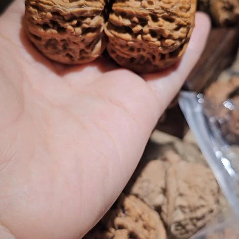 吊坠文玩核桃40金麒麟