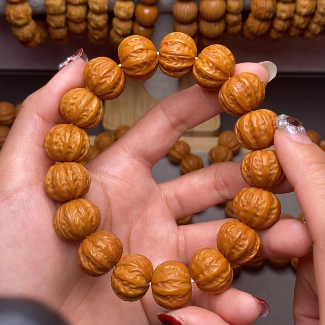猴头核桃手串16-17mm全品京八棱