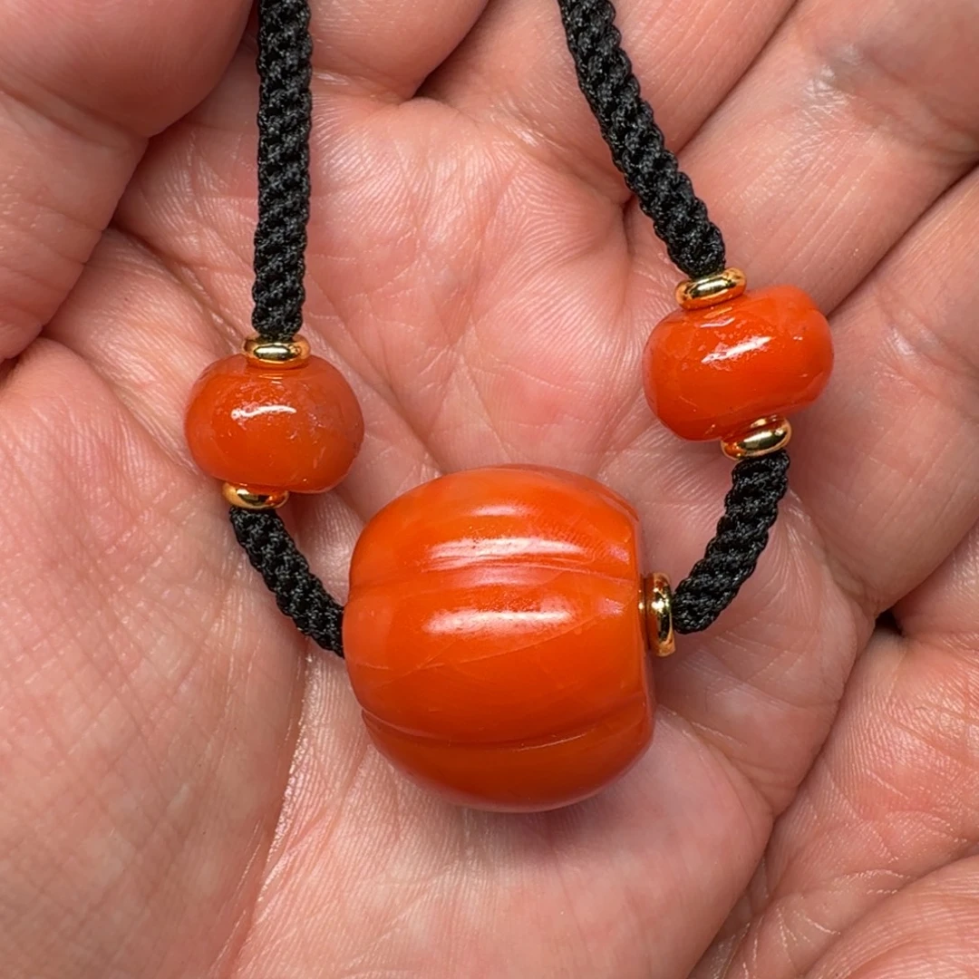 南红玛瑙未镶嵌颈饰