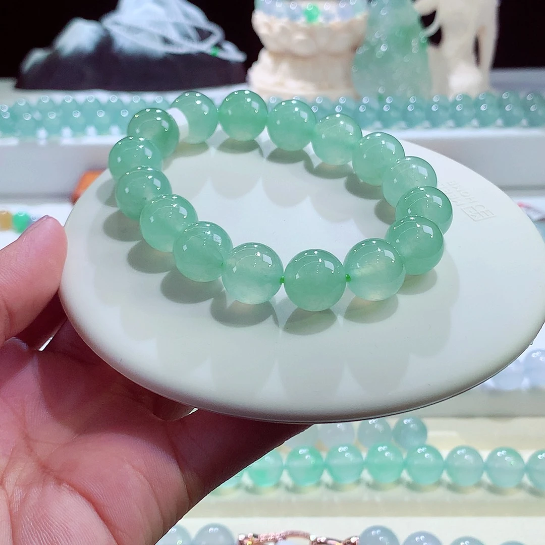 未镶嵌手链翡翠卡12.8
