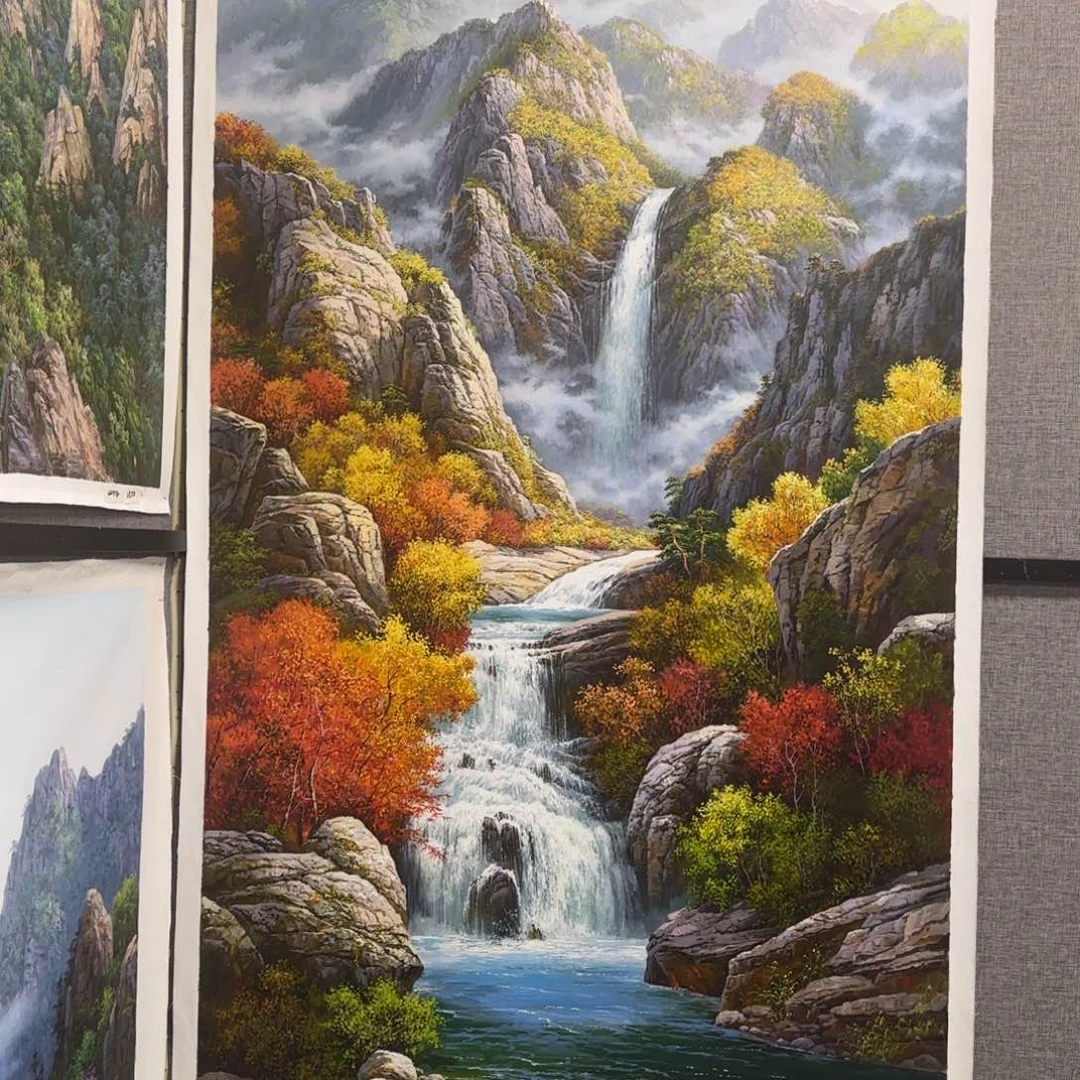 油画加油加油努力加油加油