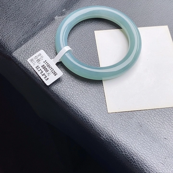 未镶嵌手镯翡翠52➕圆条