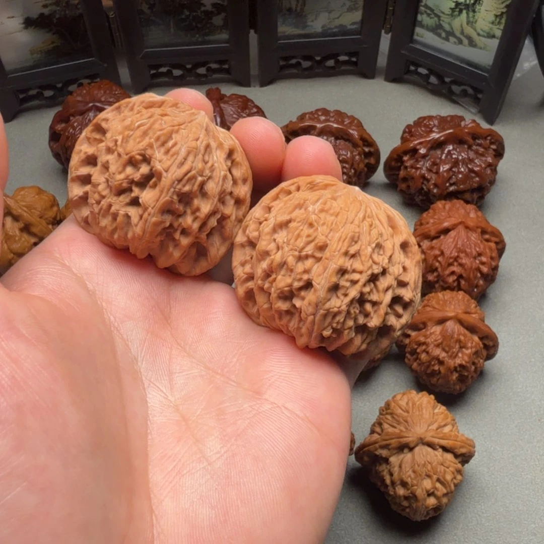 文玩核桃吊坠磨盘43