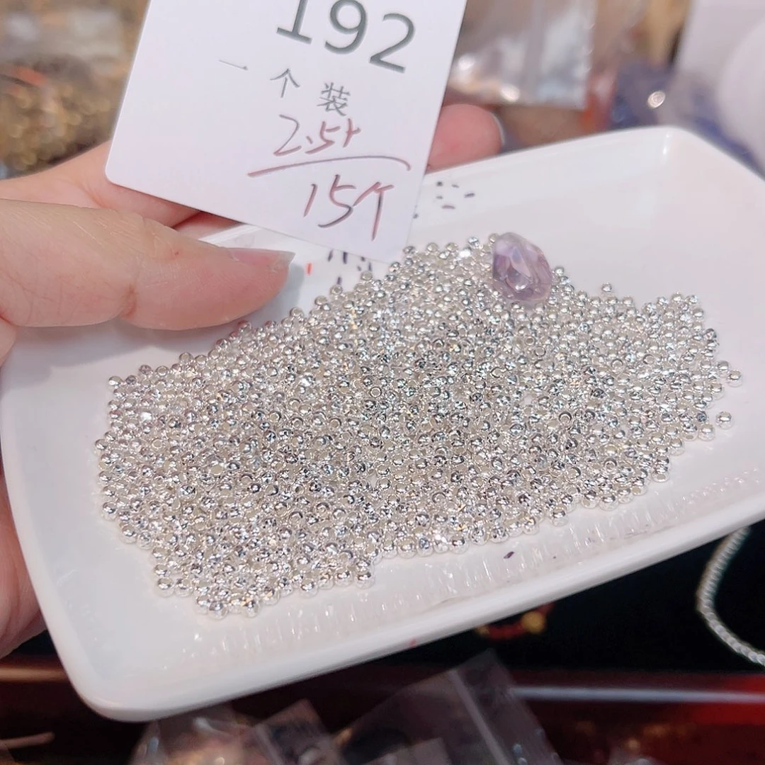 紫晶珠宝半成品银S925镶嵌192