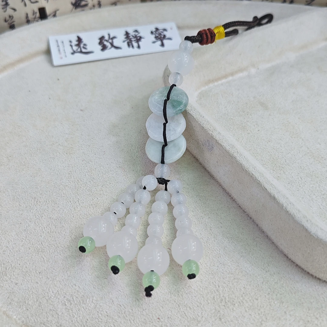 翡翠手机挂件E163 zh
