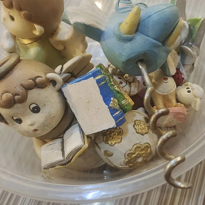 树脂晨*孤品花盆摆件