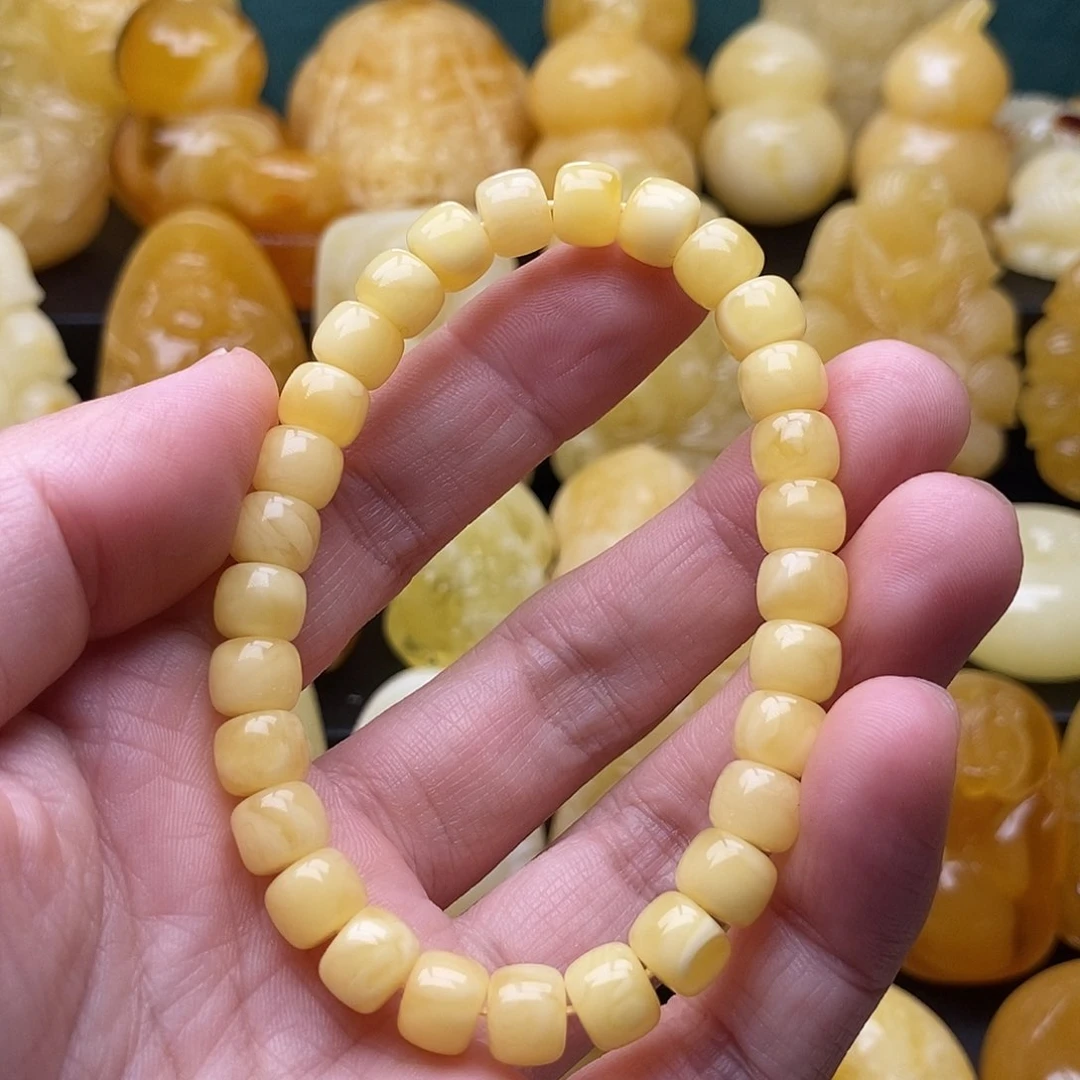 琥珀颈饰未镶嵌琥珀蜜蜡吊坠