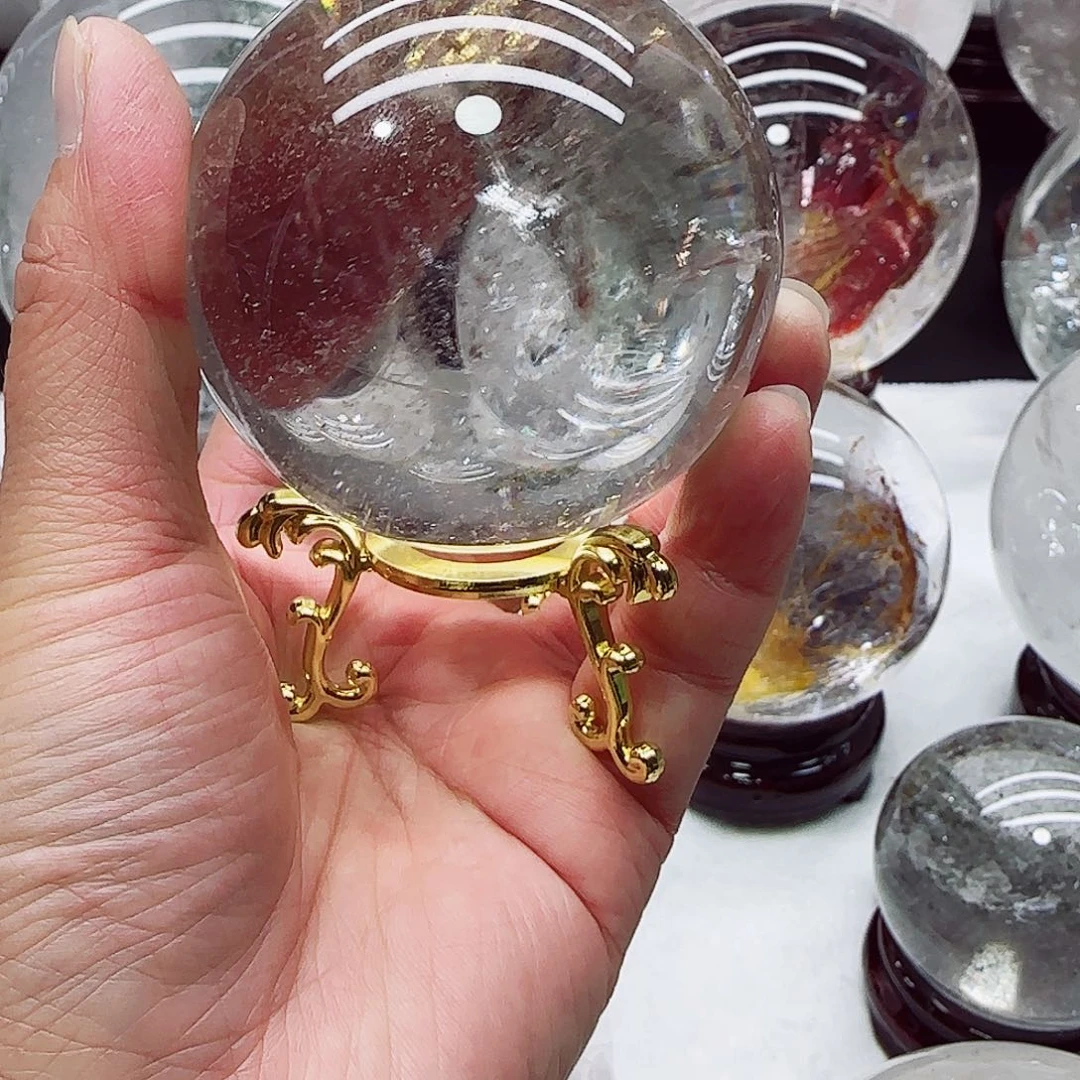 未镶嵌珠宝半成品水晶自**印天然