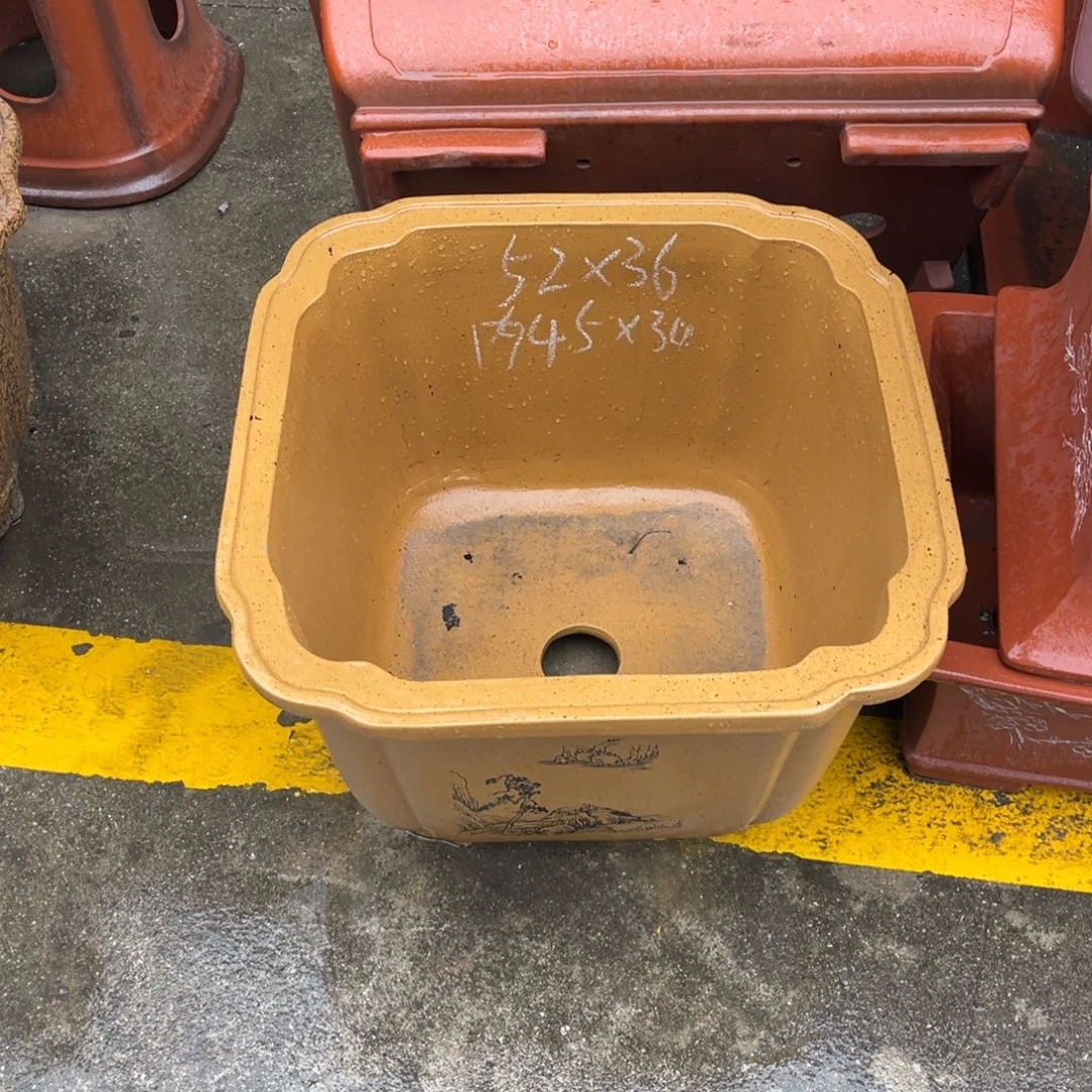 紫砂花盆盆景艺术