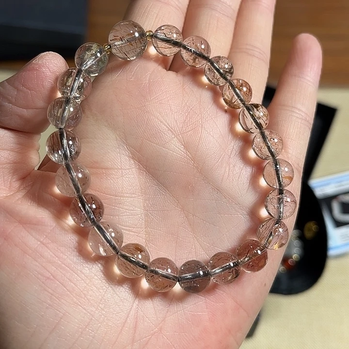 烟晶手链未镶嵌水晶