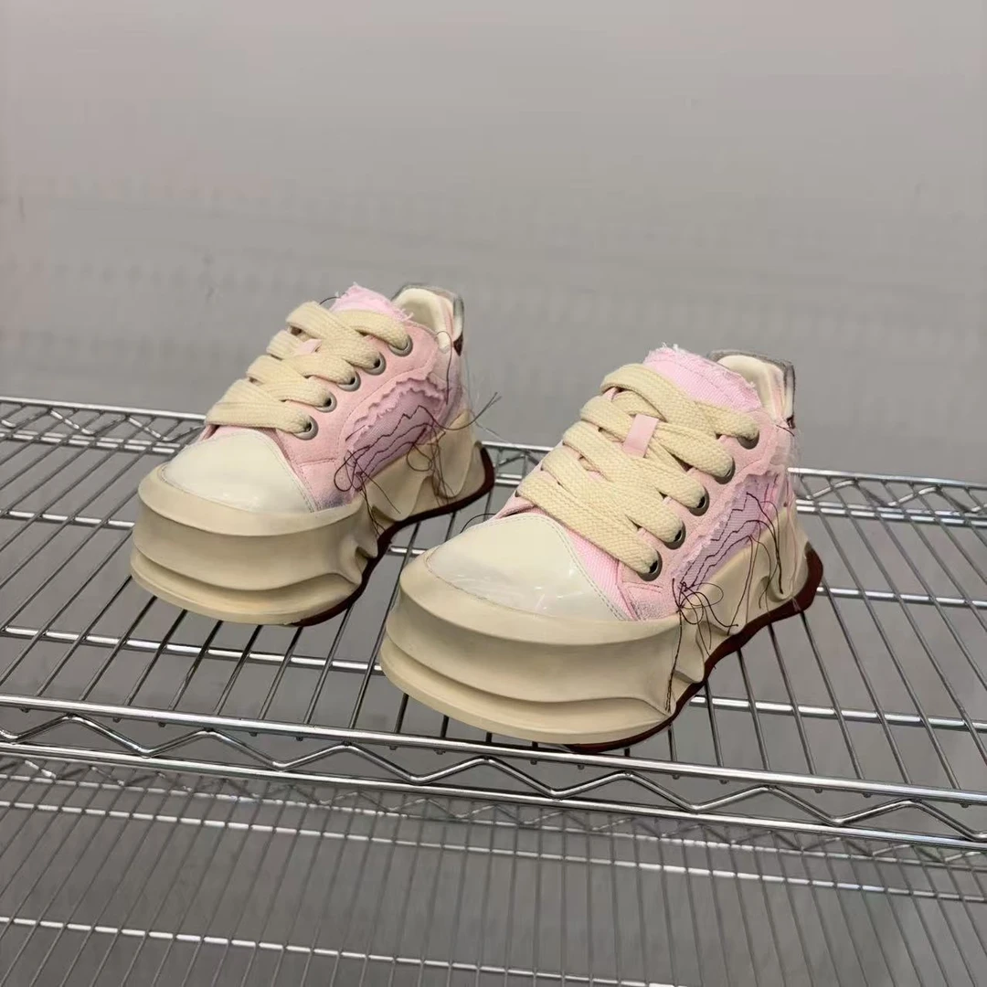 现货C1｜设计师款真皮羊里垫老爹鞋女｜标准尺码｜106-02-03