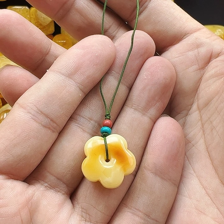 蜜蜡未镶嵌珠宝奇石手机链，福利