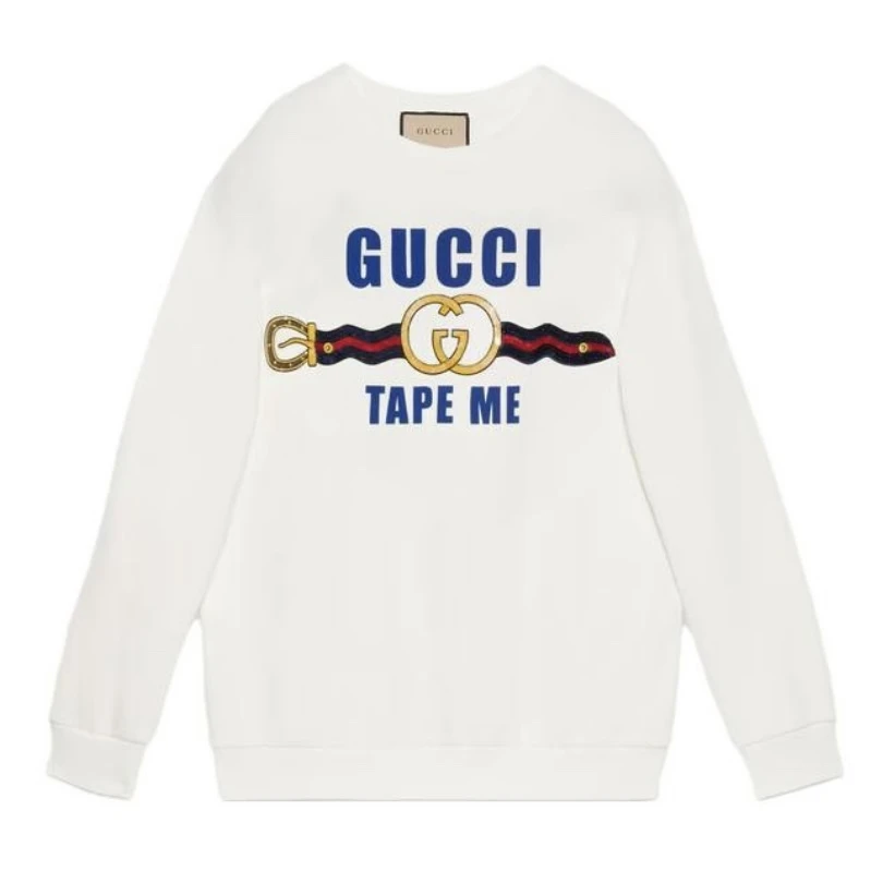 未使用 GUCCI/古驰 古驰腰带字母印花卫衣