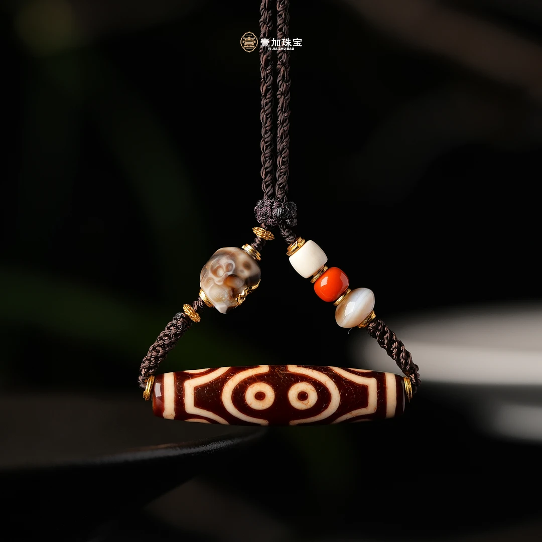 壹加师姐|手工设计聚缘二Y红肉XM八y项链多样性发一4571Y