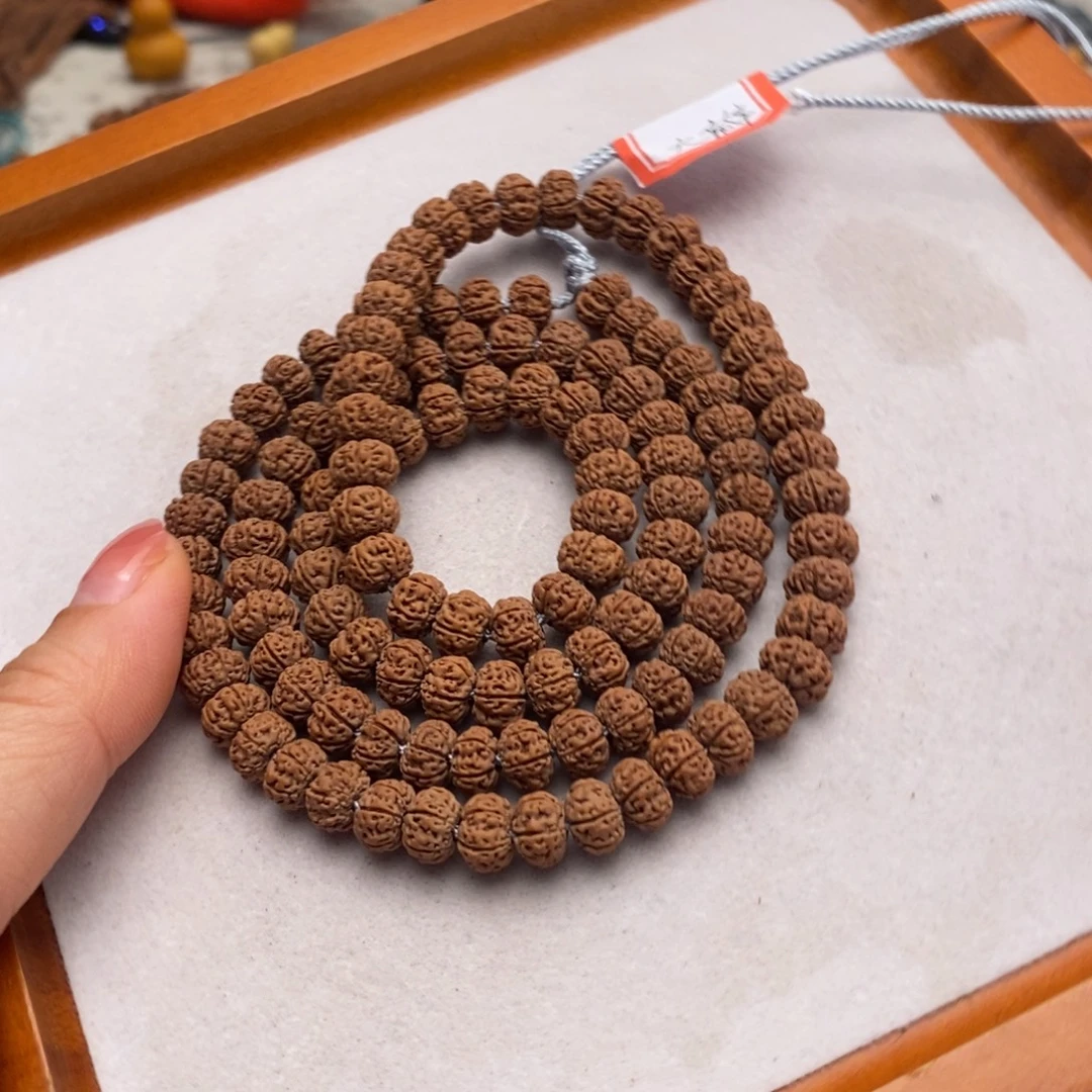 逆***河吊坠金刚菩提凹底6瓣108卡9