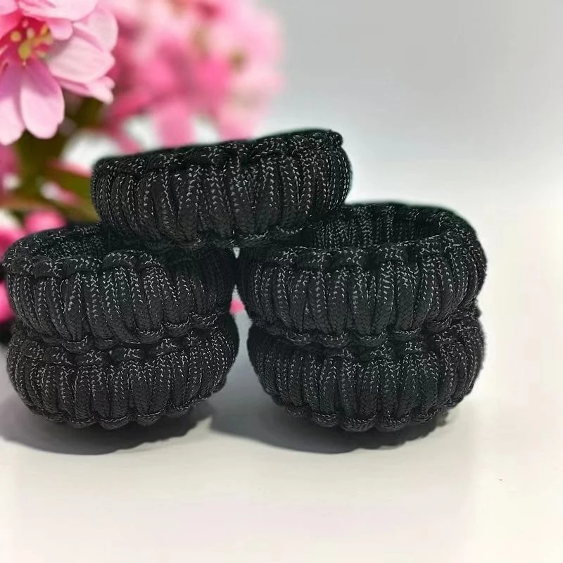 编织底座奇石底座绳艺石头底座编绳奇石底托通用型免挖槽简易底座