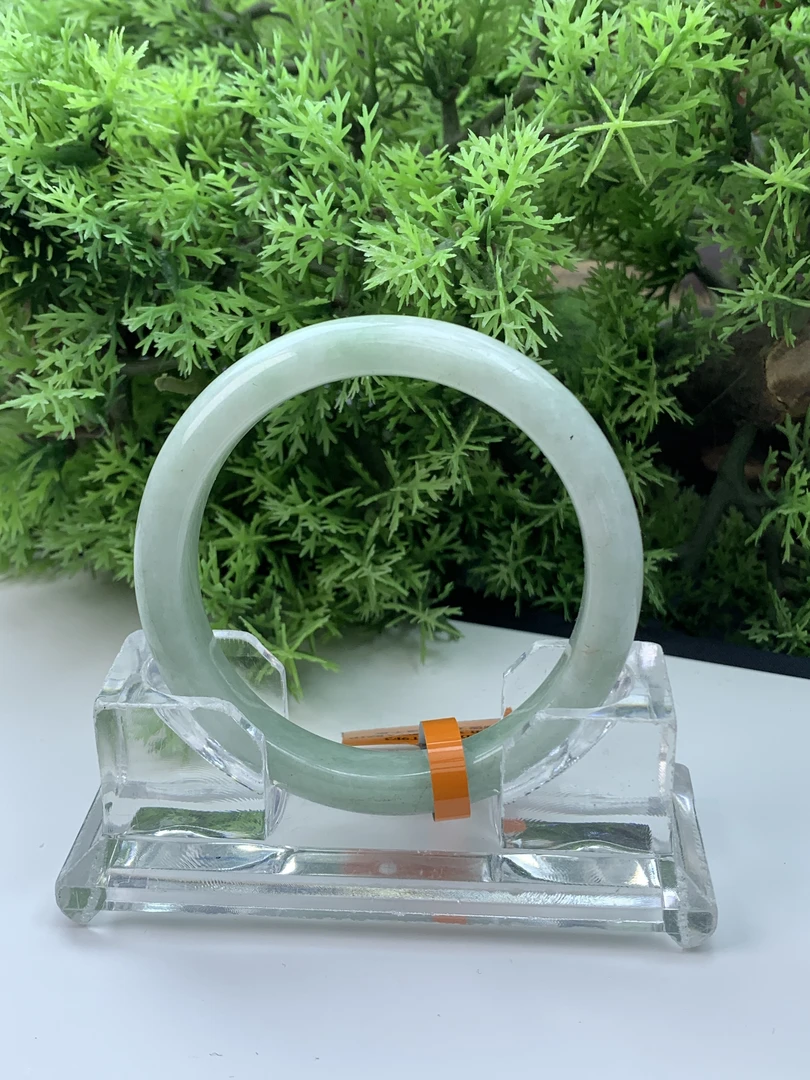 【刘思懿】天然缅甸A货翡翠手镯-I-13