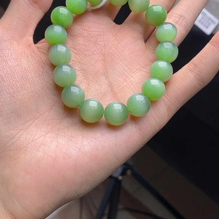 和田玉（碧玉）未镶嵌手串