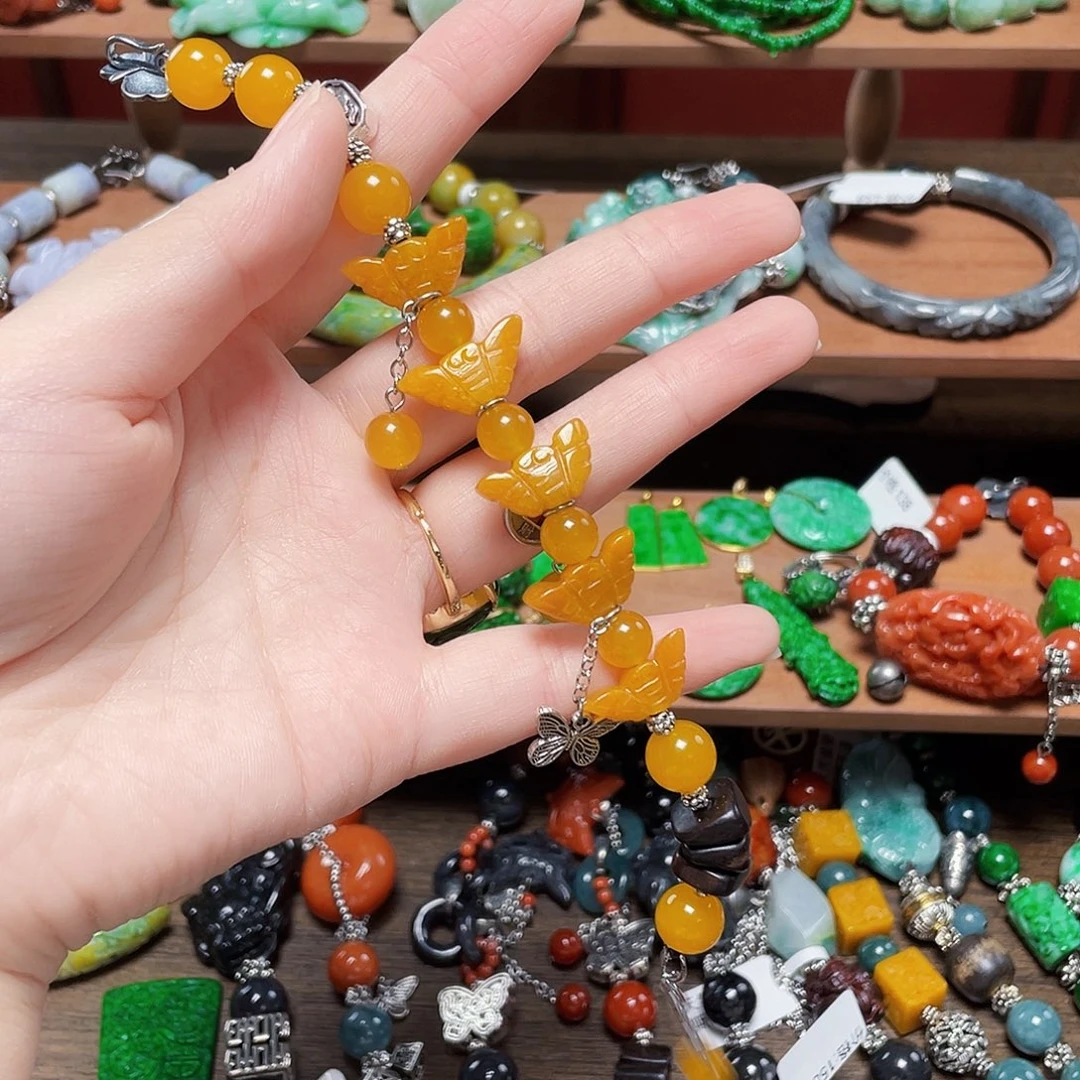未镶嵌手链翡翠饰品