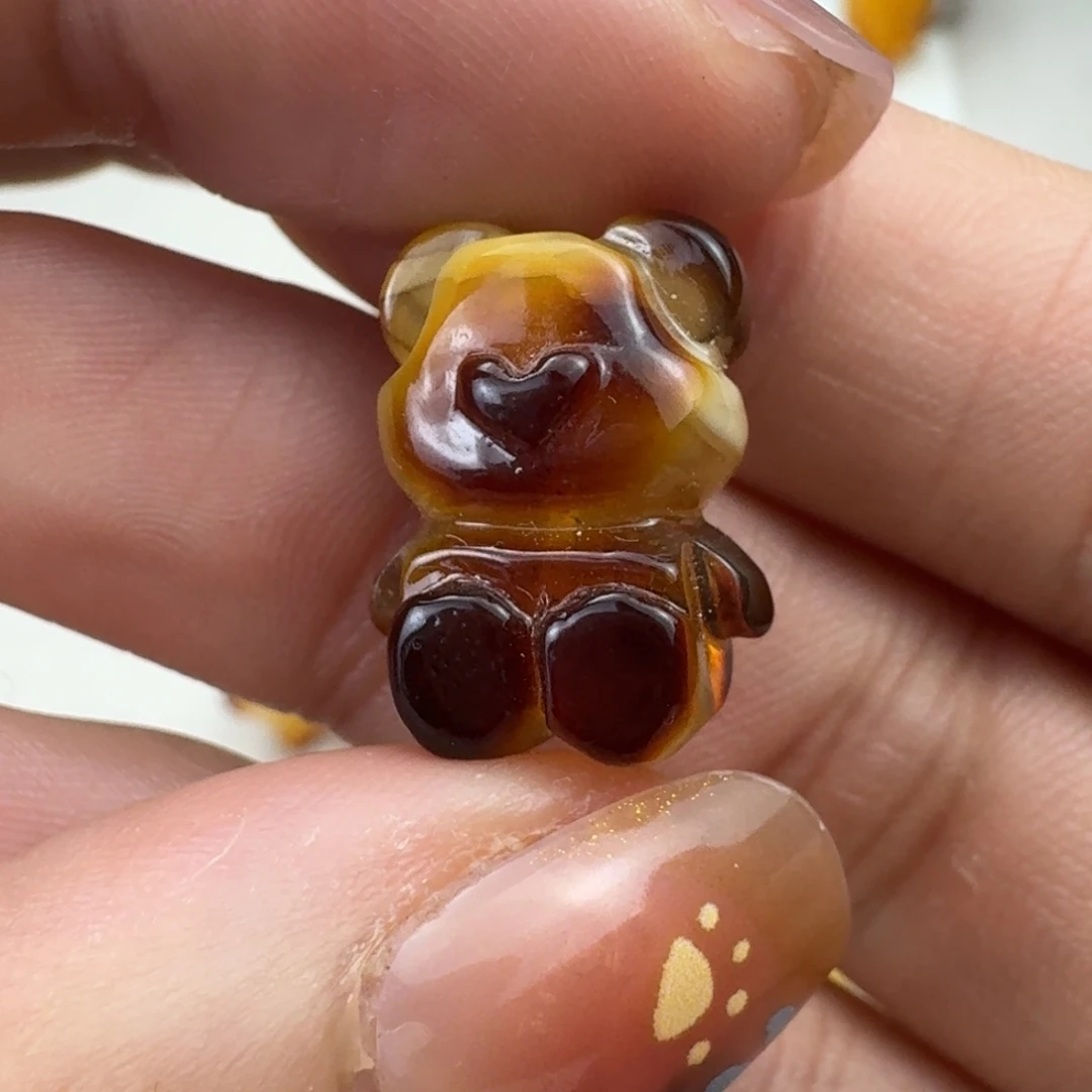 蜜蜡未镶嵌珠宝奇石全品 18×13.8×9.8