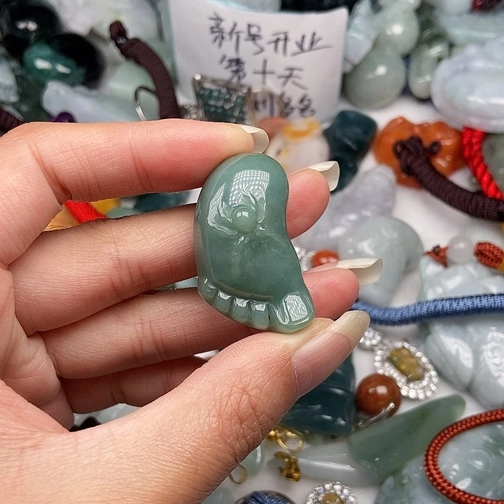 未镶嵌挂件翡翠翡翠