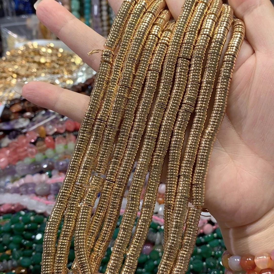 玛瑙/玉髓合金珠宝半成品黑胆石隔片一条卡6mm