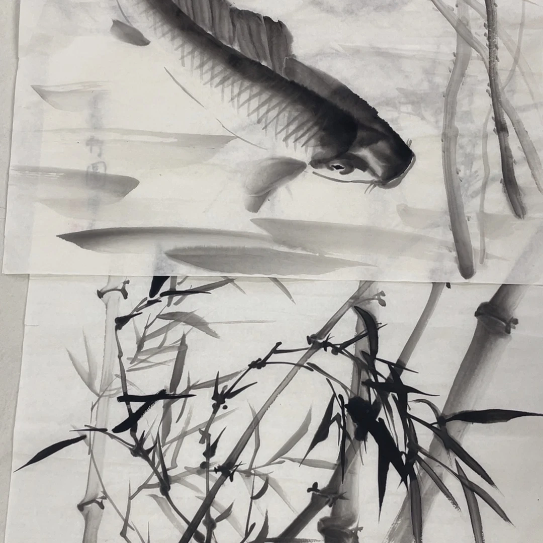 张***嘴国画傅吉老师绘画