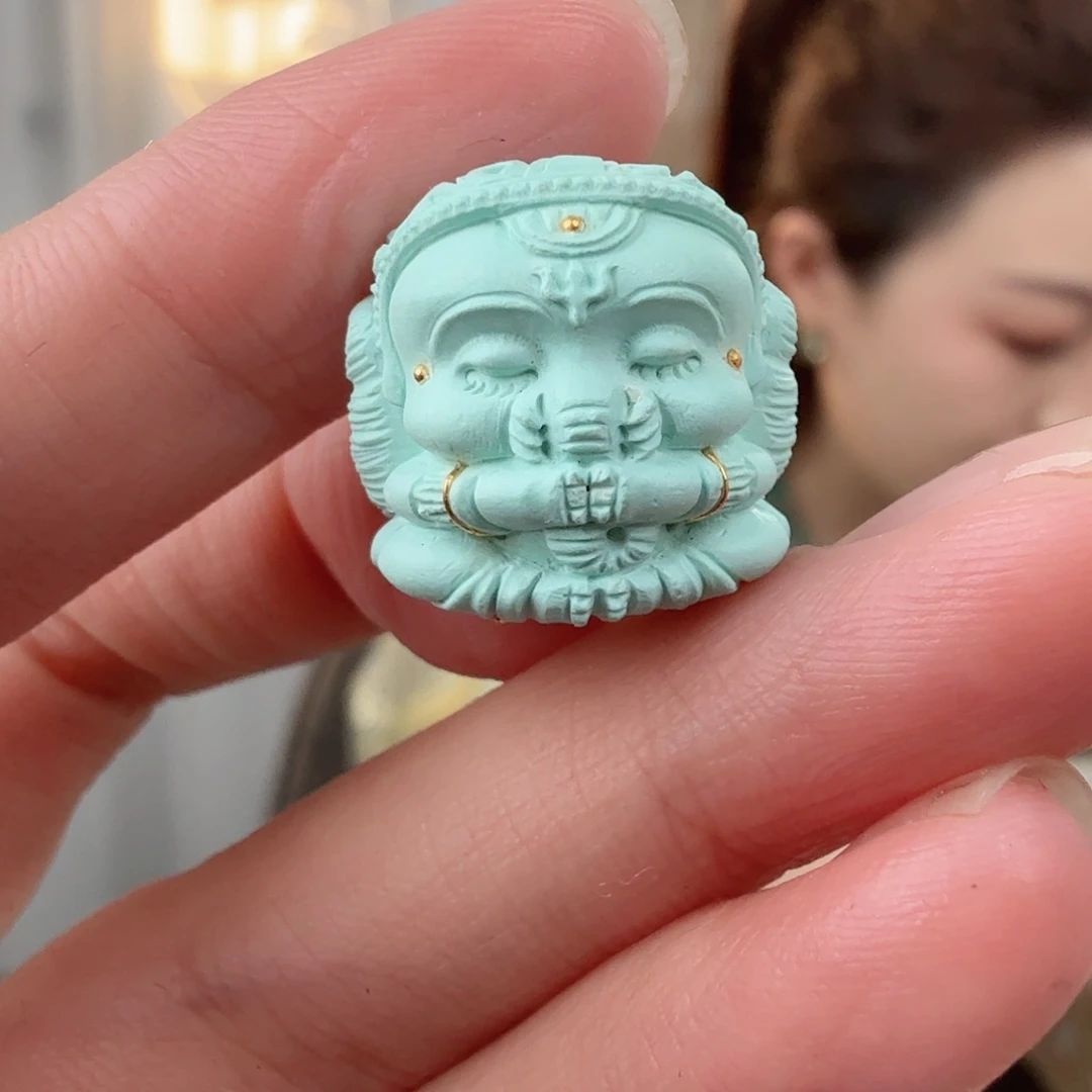 绿松石未镶嵌珠宝半成品