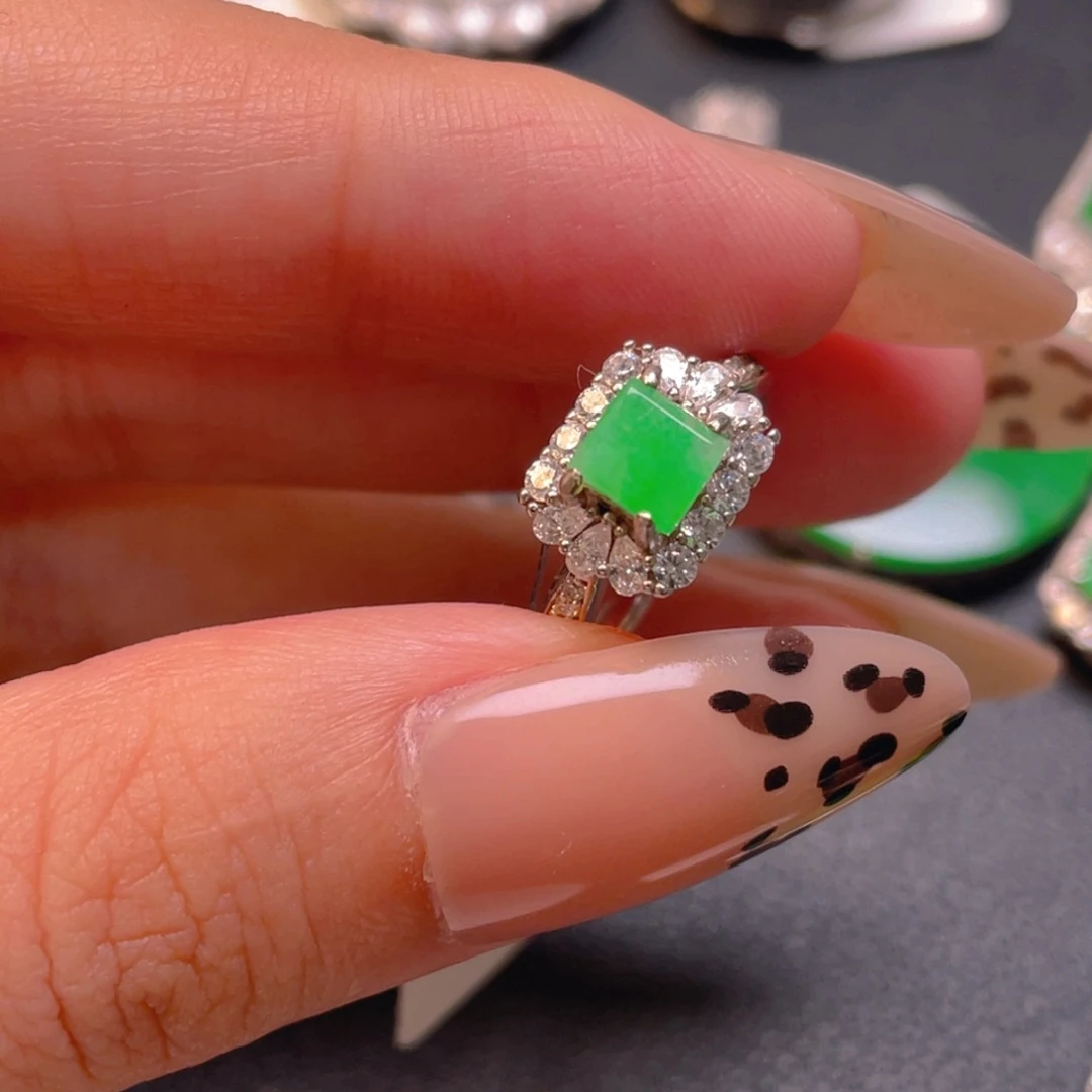 翡翠银S925镶嵌颈饰