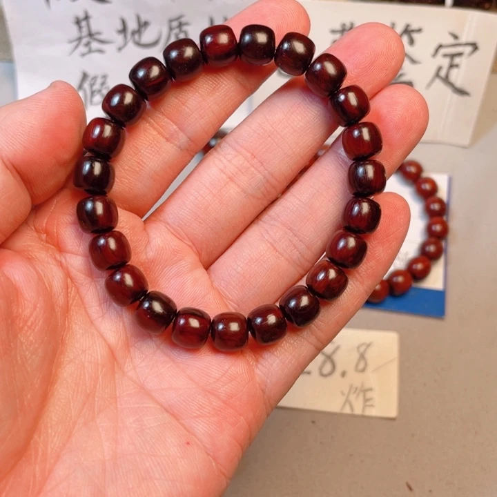 小叶紫檀手串/手链8x9