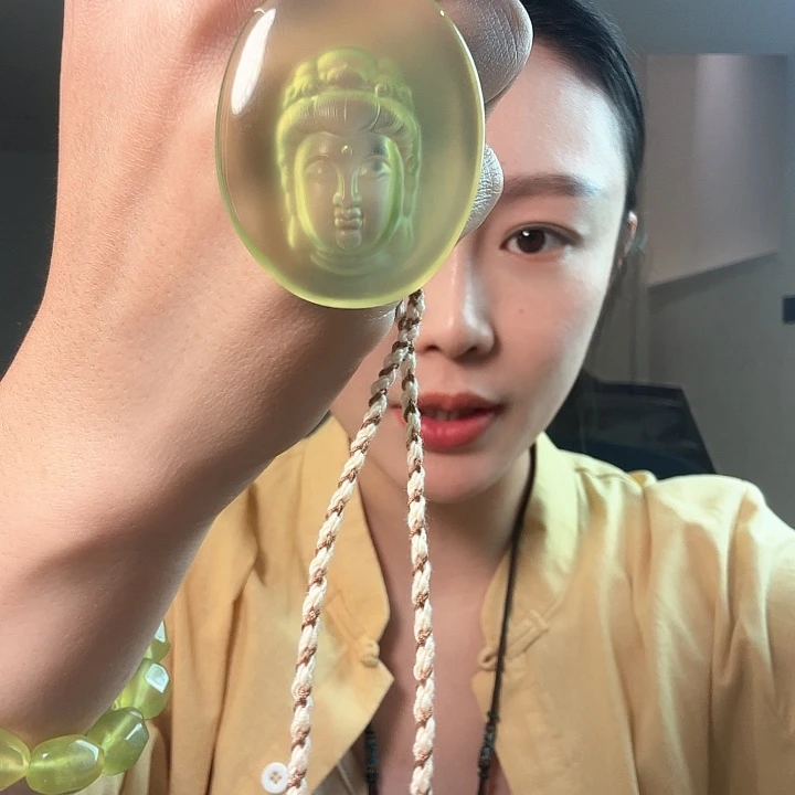悲****未镶嵌蛇纹石玉颈饰