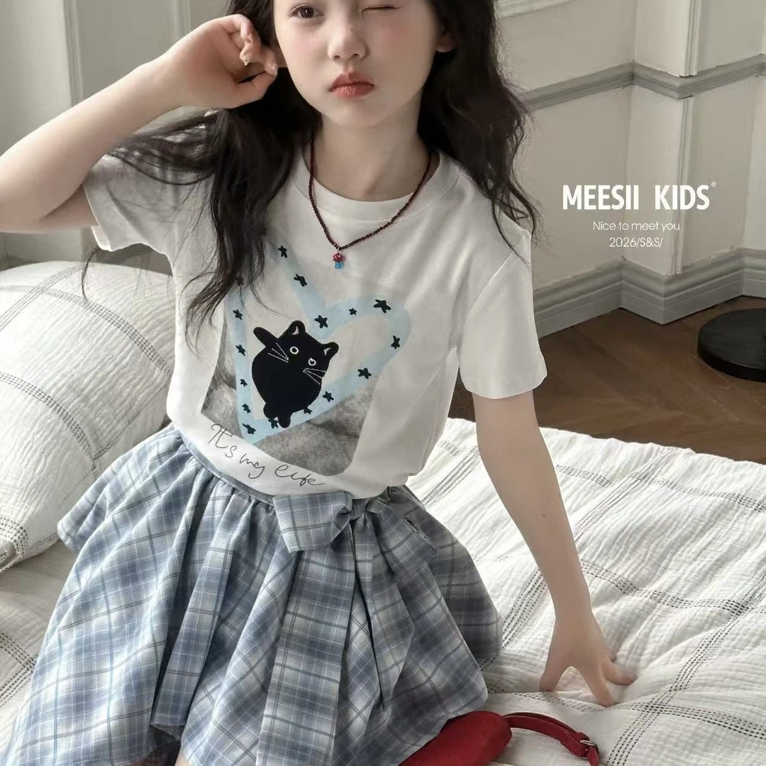 2168儿童爱心小熊短袖