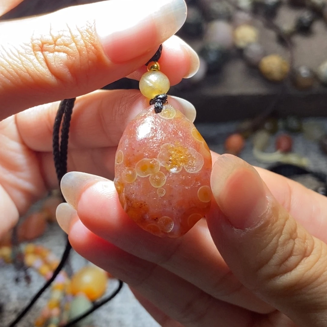 未镶嵌玛瑙/玉髓珠宝半成品