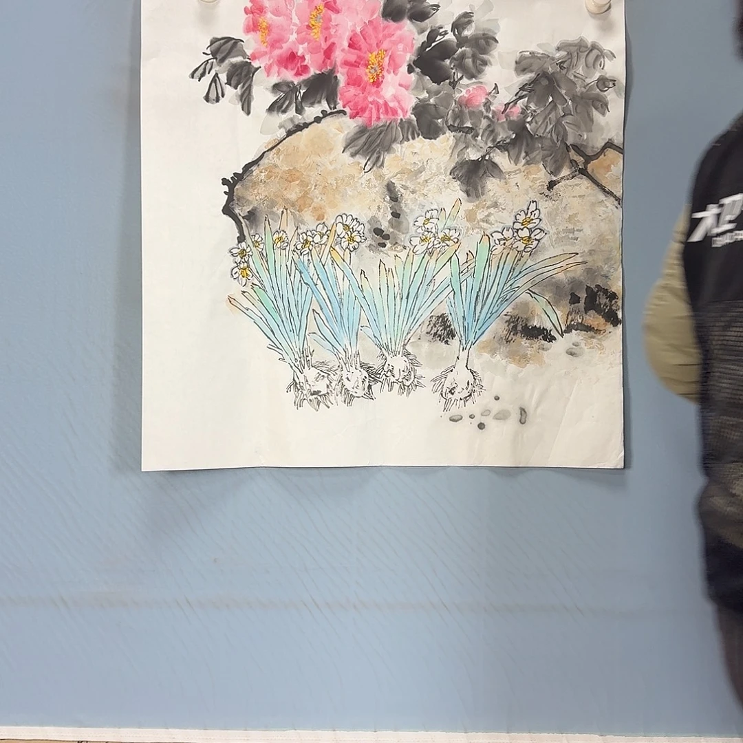 国画1397 牡丹一如您初来