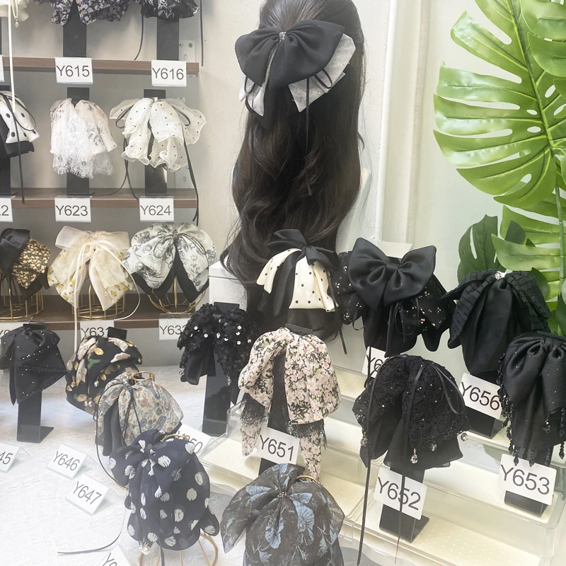 MissYang原创饰品2025韩版新款马尾抓夹女半扎后脑气质懒人马尾夹