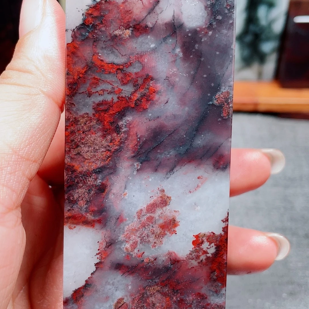 【闪购商品】玉桂林鸡血玉印章素章