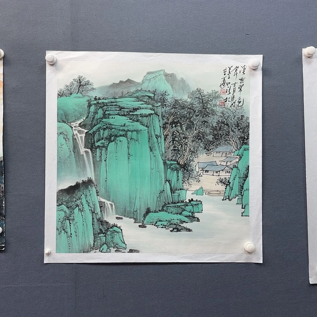 书法书法作品多次参加